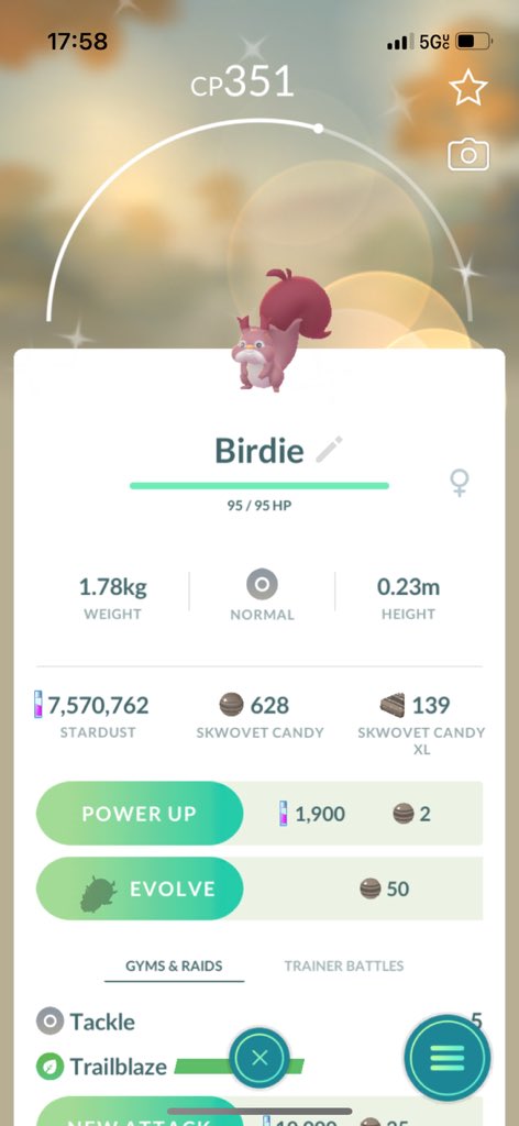 Caught while doing my <a href="/BattleFrontPOGO/">The Battle Frontier</a> battles with my <a href="/DelibirdWord/">Delibird's The Word</a> homies. Went 2-1! 😎 #PokemonGO