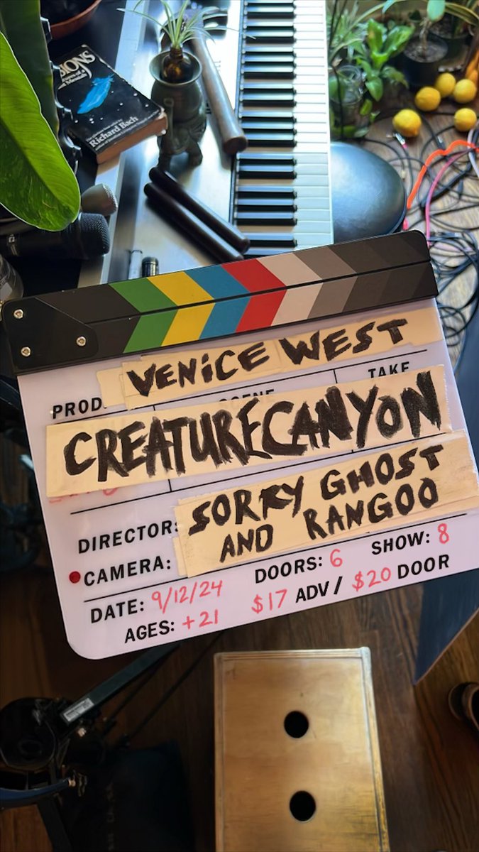 Creature Canyon (@creaturecanyon) on Twitter photo LA this Thursday 9/12! ☀️<a href="/TheVeniceWest/">TheVeniceWest</a> LA this Thursday 9/12! ☀️<a href="/TheVeniceWest/">TheVeniceWest</a>