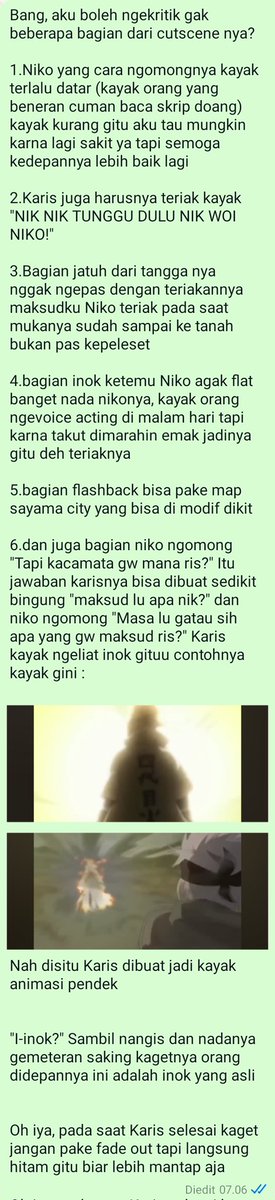 OhItzRemyNew's tweet photo. @BeaconCream Bang saya punya sedikit kritik dan saran (ini biar next timenya bisa lebih baik lagi) https://t.co/7JiTS8DiLg