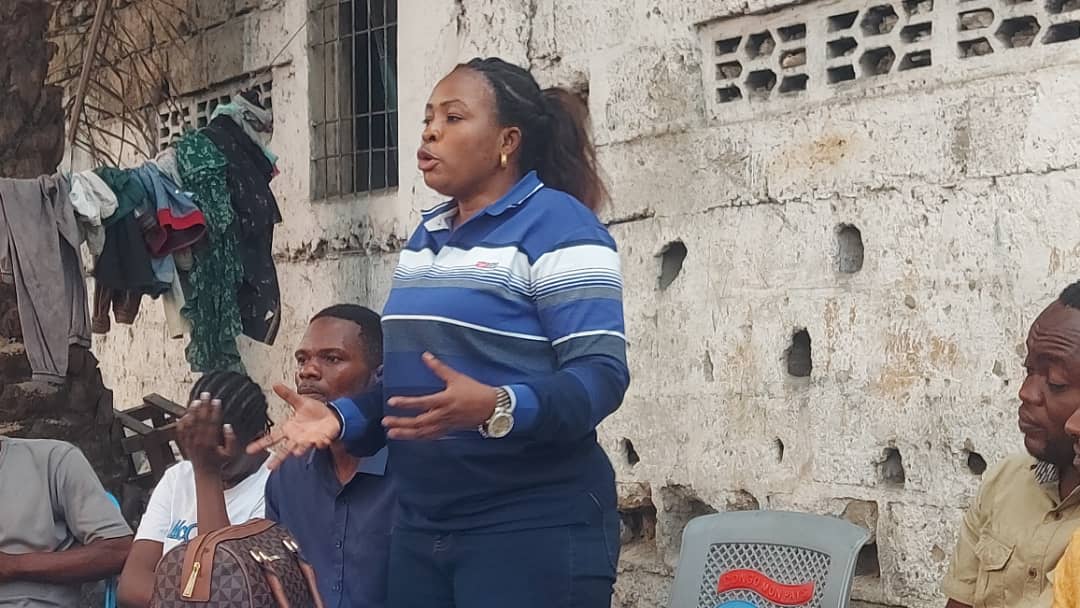 #Redynamisation de la Ligue des Jeunes/MLC-Funa1 Avec la Coordonnatrice Liema Mola Niclette.  

Une descente effectuée ce samedi 07 septembre dans le quartier kimbangu1, commune de kalamu où elle a procédé à l'installation du nouveau Comité.
