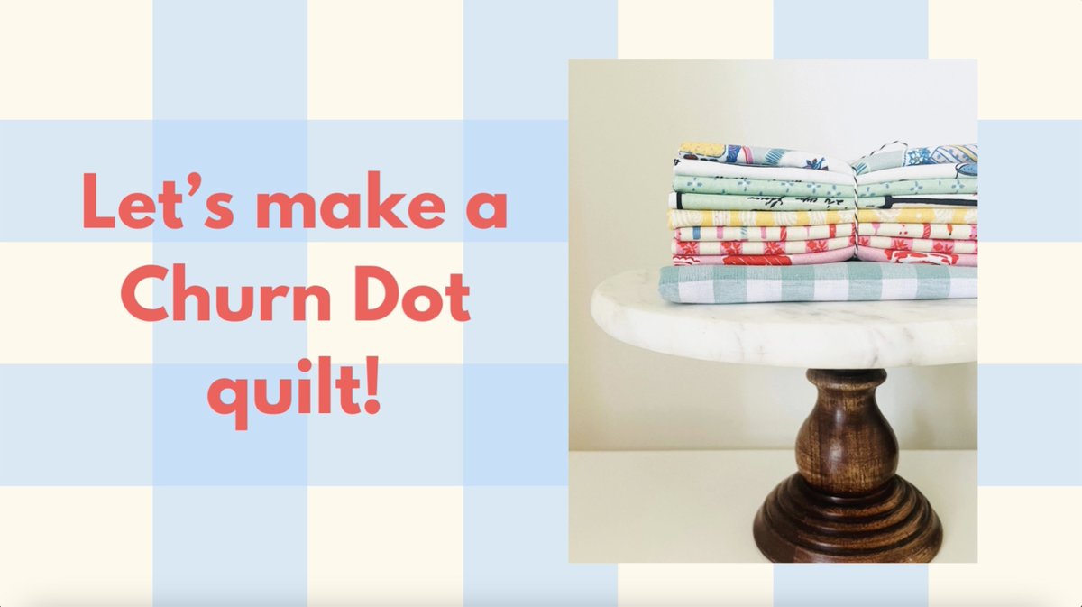 Made a little highlight reel for my new quilt pattern: youtu.be/U5yEc5LGlE4?si…