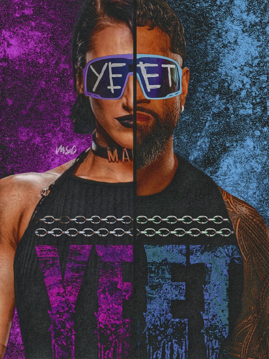 MSC880's tweet image. Y E E T ⛓️😈
@RheaRipley_WWE 
@WWEUsos