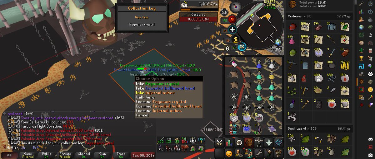 Finished heavy ballista, got prim and peg crystal