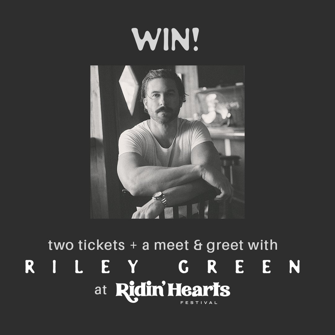 meeting Riley Green in Australia? don't mind if i do!

Pre-order the new album ‘Don’t Mind If I Do’ and enter for your chance to win:

- A Meet &amp; Greet with Riley Green at Ridin' Hearts Festival in Sydney or Melbourne and
- Two Jolene's Diamond Club Tickets to Ridin' Hearts
