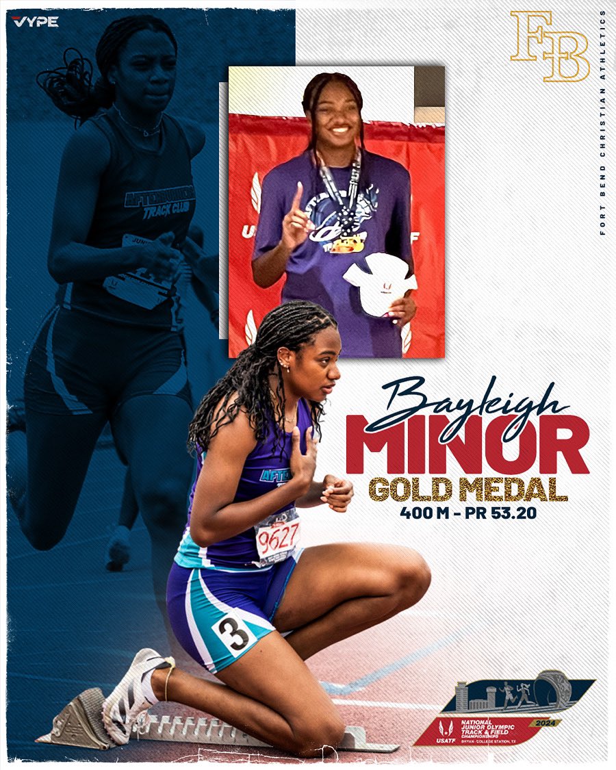 Deon Minor (@dminor400) on Twitter photo Year in Review for my daughter <a href="/BayleighMinor/">Bayleigh Minor</a> 
Hands down the best โdual sportโ athlete in the Houston area. 
Senior season is in full effect. Stay Tuned. 
<a href="/TeamLSCSN/">Lone Star Christian Sports Network (LSCSN)</a> <a href="/TXMileSplit/">Texas MileSplit</a> <a href="/vypehouston/">VYPE Houston</a> <a href="/NateGriffFOX26/">Nate Griffin</a> <a href="/DTGotera/">Daniel Gotera</a> <a href="/HCHSA/">Harris County - Houston Sports Authority</a> <a href="/FBCAathletics/">Fort Bend Christian Academy Athletics</a> <a href="/FBTrackField/">FBCA Track and Field</a> Year in Review for my daughter <a href="/BayleighMinor/">Bayleigh Minor</a> 
Hands down the best โdual sportโ athlete in the Houston area. 
Senior season is in full effect. Stay Tuned. 
<a href="/TeamLSCSN/">Lone Star Christian Sports Network (LSCSN)</a> <a href="/TXMileSplit/">Texas MileSplit</a> <a href="/vypehouston/">VYPE Houston</a> <a href="/NateGriffFOX26/">Nate Griffin</a> <a href="/DTGotera/">Daniel Gotera</a> <a href="/HCHSA/">Harris County - Houston Sports Authority</a> <a href="/FBCAathletics/">Fort Bend Christian Academy Athletics</a> <a href="/FBTrackField/">FBCA Track and Field</a>