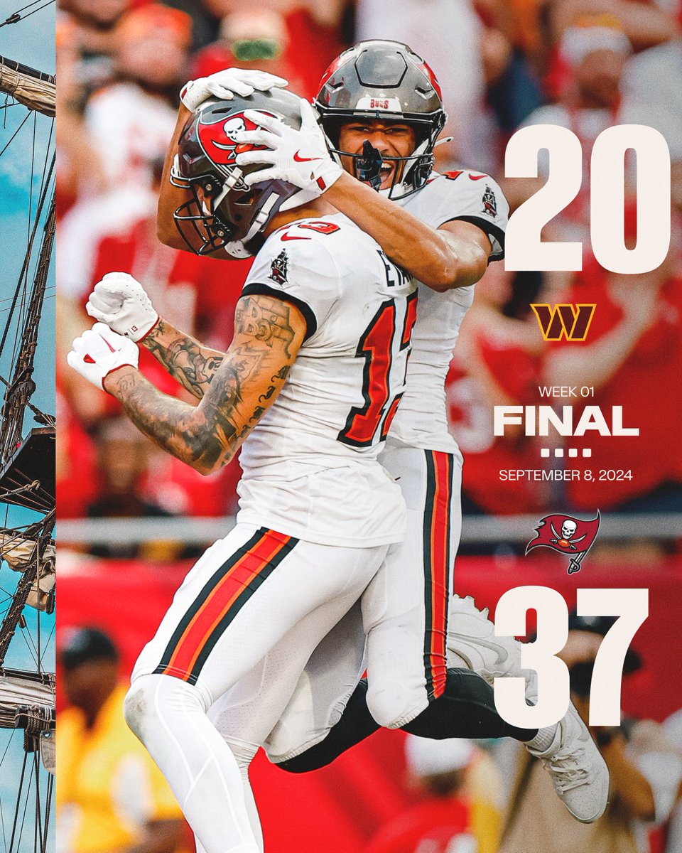 Got the W for Tampa Bay ‼️