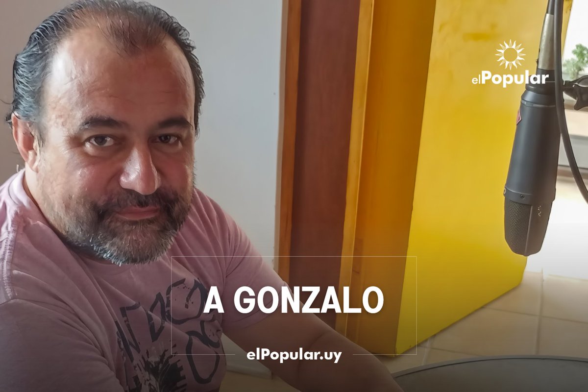 Elpopularuy's tweet photo. 𝗔 𝗚𝗼𝗻𝘇𝗮𝗹𝗼.
Gonzalo Perera falleció el 1 de setiembre de un paro cardíaco en La Paloma, Rocha, donde residía.

Es muy difícil encarar la salida de EL POPULAR asumiendo que físicamente nuestro querido compañero Gonzalo no estará con nosotros.

Hay que hacer un gran esfuerzo para asumir que la contratapa no será, como desde hace más de 10 años, el escenario para que Gonzalo desarrolle su sensibilidad, su conocimiento profundo, su claridad ideológica, su compromiso social y político y su gran capacidad de transmitir todo eso en palabras y hacerlo con belleza y estilo.

🔗 https://t.co/BDKWpTQDu8