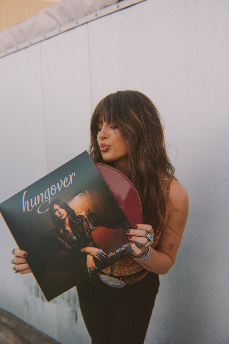 ellalangleymsic's tweet photo. my first time seeing my hungover vinyl!! pre-order yours today: https://t.co/gwitpOm4xE https://t.co/CsemHSlXvo