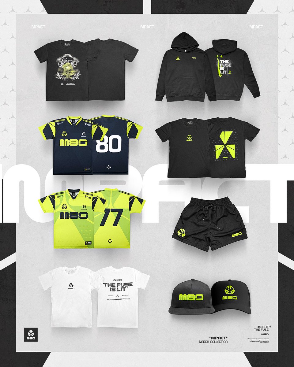 M80: ‘Impact’ Collection Drop List 

9.9.24
3PM EST.
