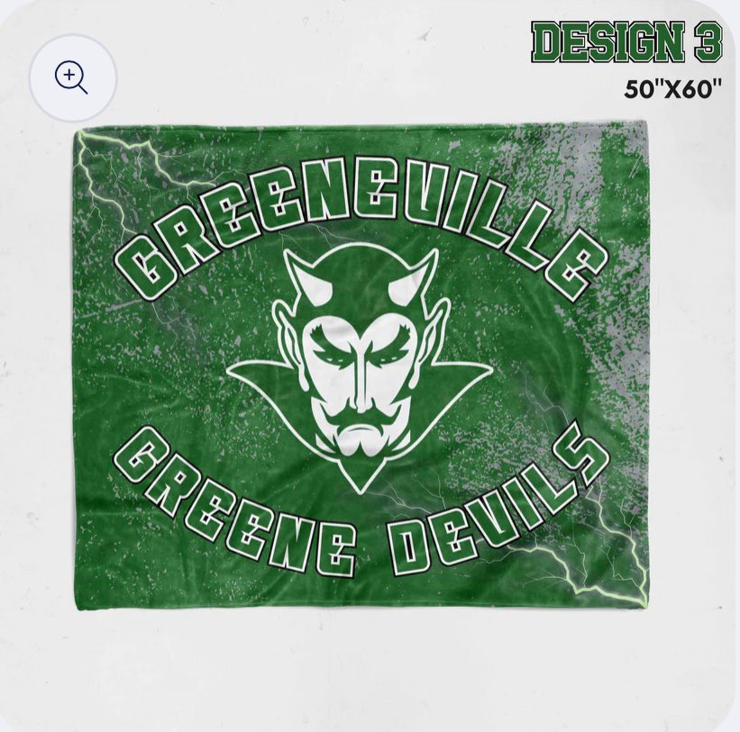 Cold weather is coming up soon. Make sure you get your Greene Devils blanket!!😈💚
fundraise.team/products/blank…