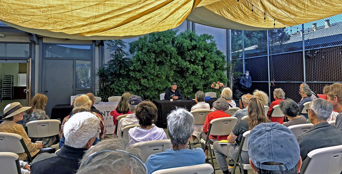 Thank you to everyone who came out to meet Dennis Makishima &amp; support the release of 🪴Mr. Omoshiroi: Notes from a Sansei Babyboomer &amp; Bonsai Sensei 🌳! What a beautiful COMMUNITY gathering!
Learn more &amp; get your copy: jha.land/mr-omoshiroi <a href="/ZentokuStories/">Zentoku Foundation</a>