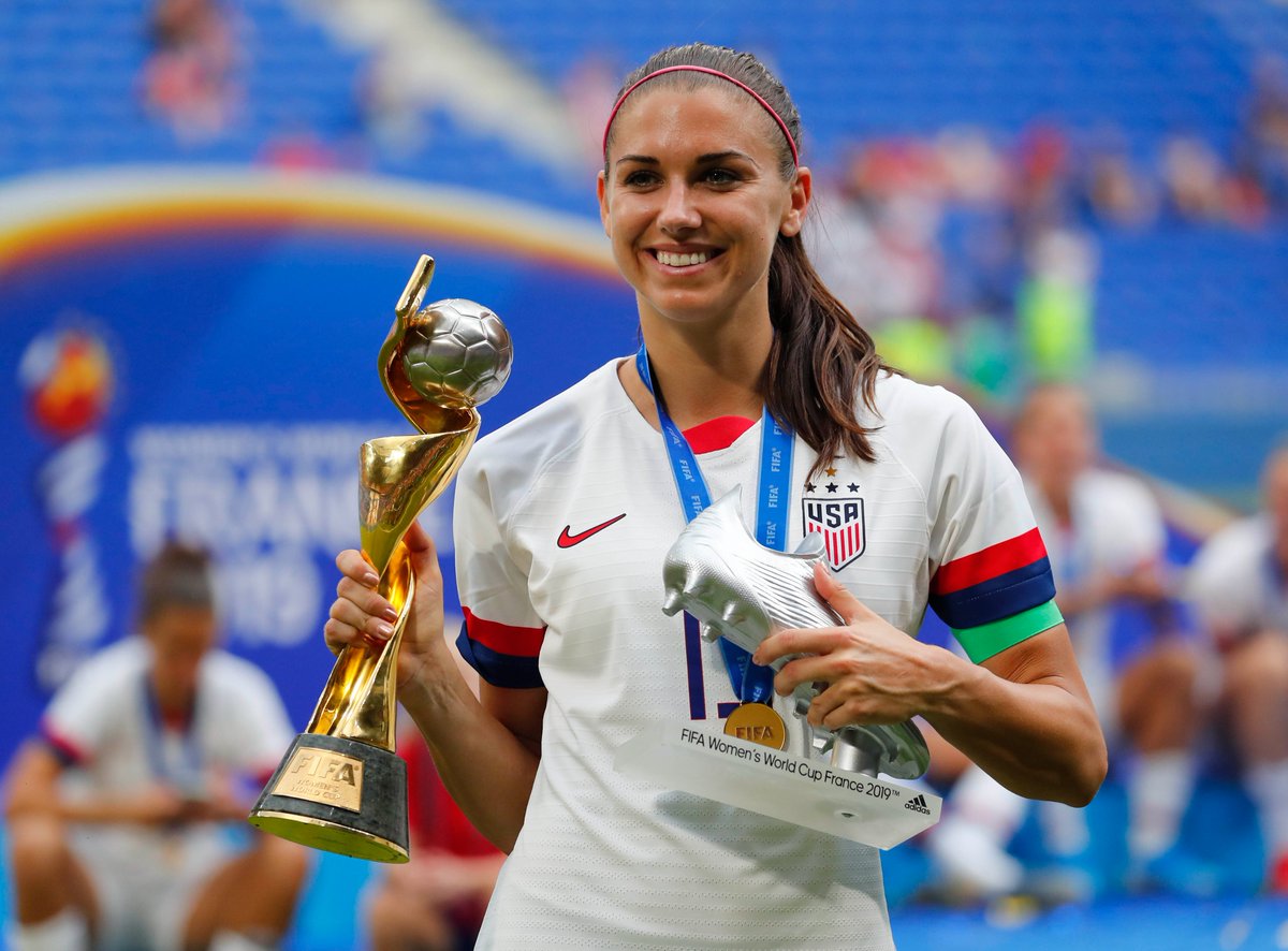 MLS's tweet photo. Leaving the game, on and off the pitch, better than she found it.

Thank you for everything, AM13. 👑 https://t.co/6HDrtVIroo