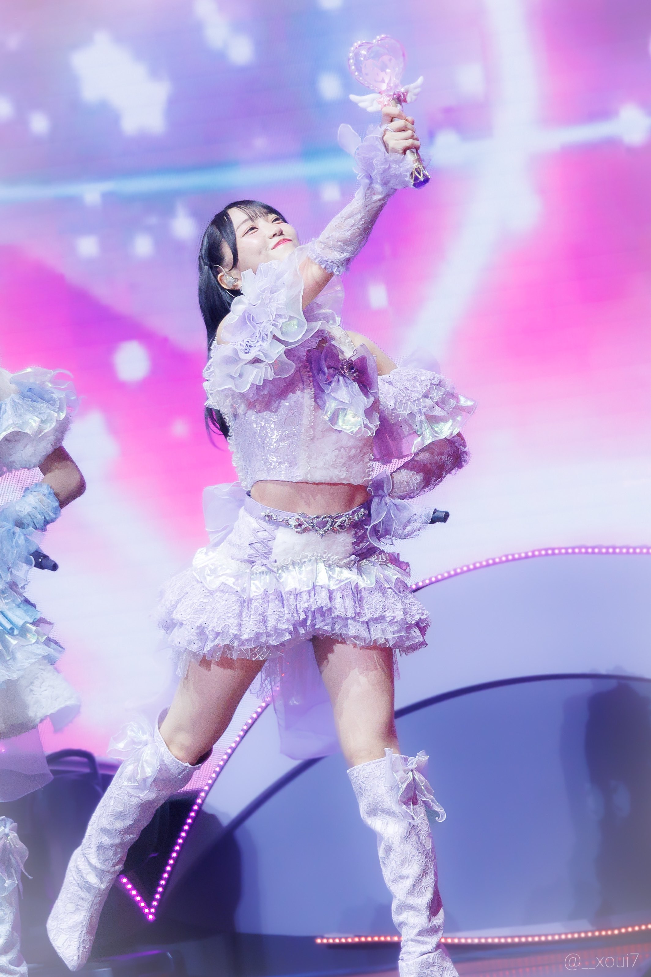 イコラブ 野口衣織 7周年コンサート衣装②(魔法少女衣装) 直筆
