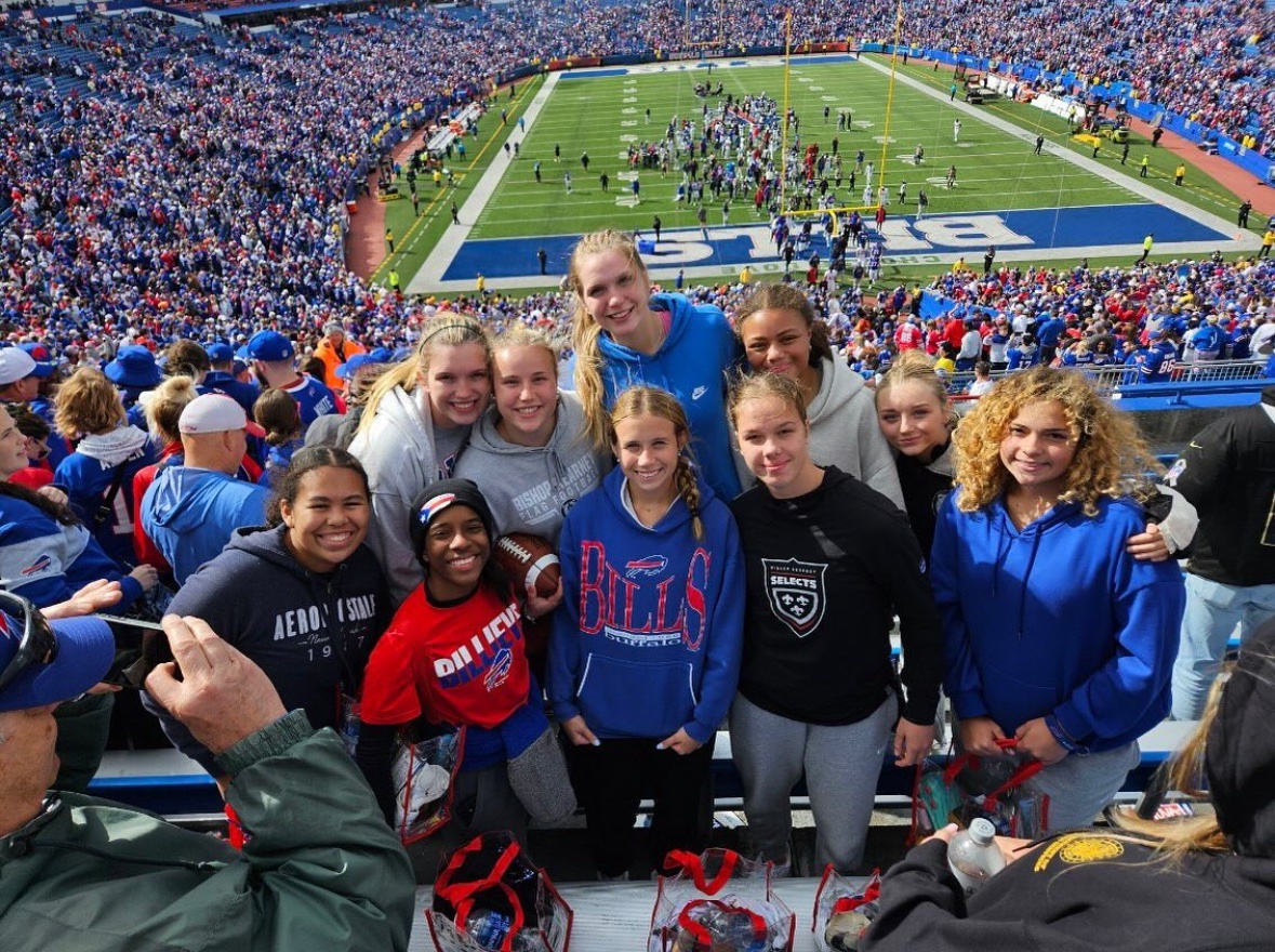 Thank you <a href="/NFL/">NFL</a> and <a href="/BuffaloBills/">Buffalo Bills</a> for an unforgettable day! 🏈💙 Our BK Girls Flag Football team shined at halftime, inspiring the future of girls' sports. Proud to be part of this journey! 🙌 #BKPride #GirlsFlagFootball #GoBK