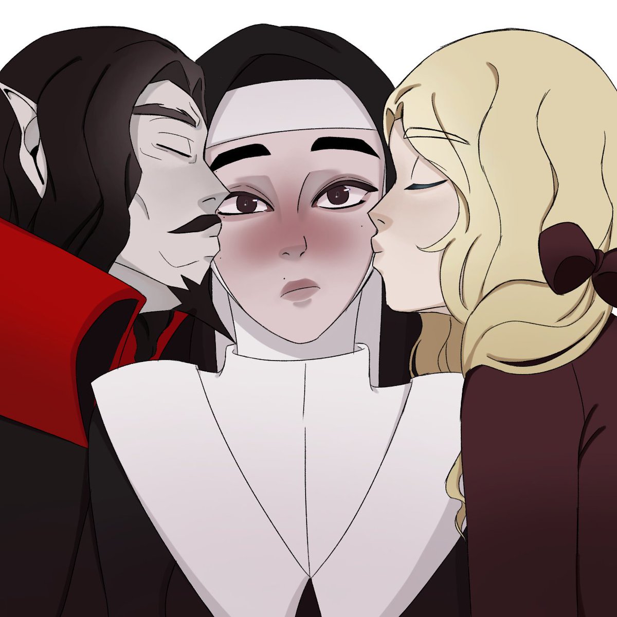 moresstwt's tweet image. Selfship : CannibalBite

Integrantes: Drácula ( he/él ), Victoria ( she/he ) &amp;amp; Lisa ( she/ella )