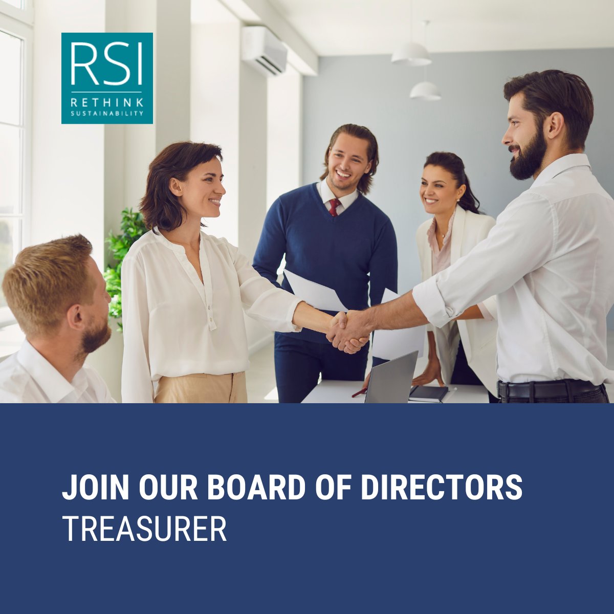 Join our Board of Directors! RSI is a trusted accelerator that uses foresight, collaboration, and systems thinking to shape a thriving future. 

We are presently searching for a volunteer Treasurer to join our Board of Directors in September 2024. 
bit.ly/RSITreasurer