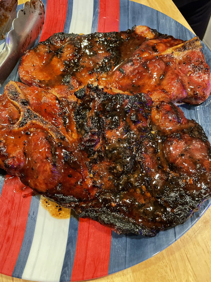 mikep_fit's tweet image. What’s for dinner? Pork shoulder steak