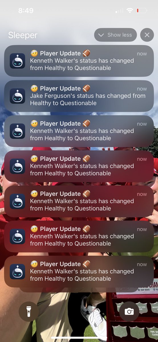 mtout23's tweet photo. @SleeperHQ I’ve turned off all notifications and these are still coming through. FIX THIS!!! https://t.co/lBZ4OTTXLs