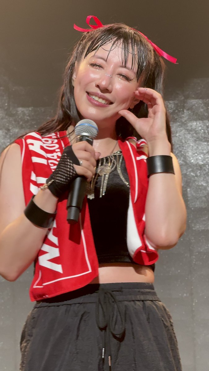 XTahashi's tweet photo. power全開のNamiちゃん、最高だ。
また上海で会いましょう！#玉置成実 https://t.co/VVGv0Hf1DC