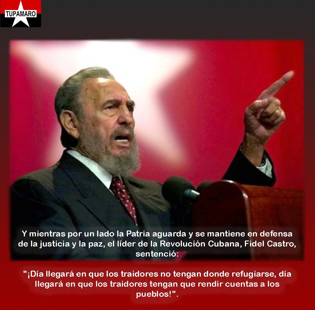 🔴⚫️ En suelo patrio solo nos mantenemos los invencibles, los leales a una causa, a un pueblo a una Revolución.

#TupamaroEjemploDeLucha 
#Venezuela