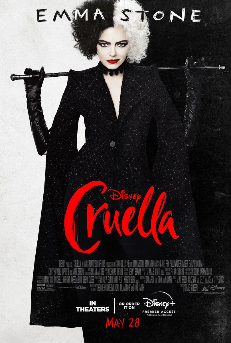 BREAKING NEWS: Cruella (2021) just received a 55 minute standing ovation from me in my living room after watching it for the 200th time