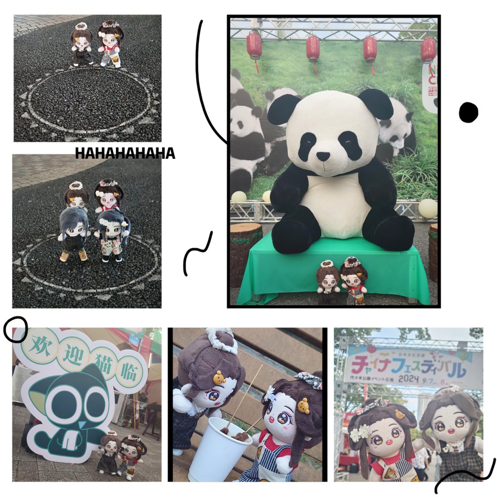 わたひつじさんとりぇんりぇん達に遊んでいただきました!クマチャン満喫して色んなとこ一緒に行ってもらって楽しかったー! 