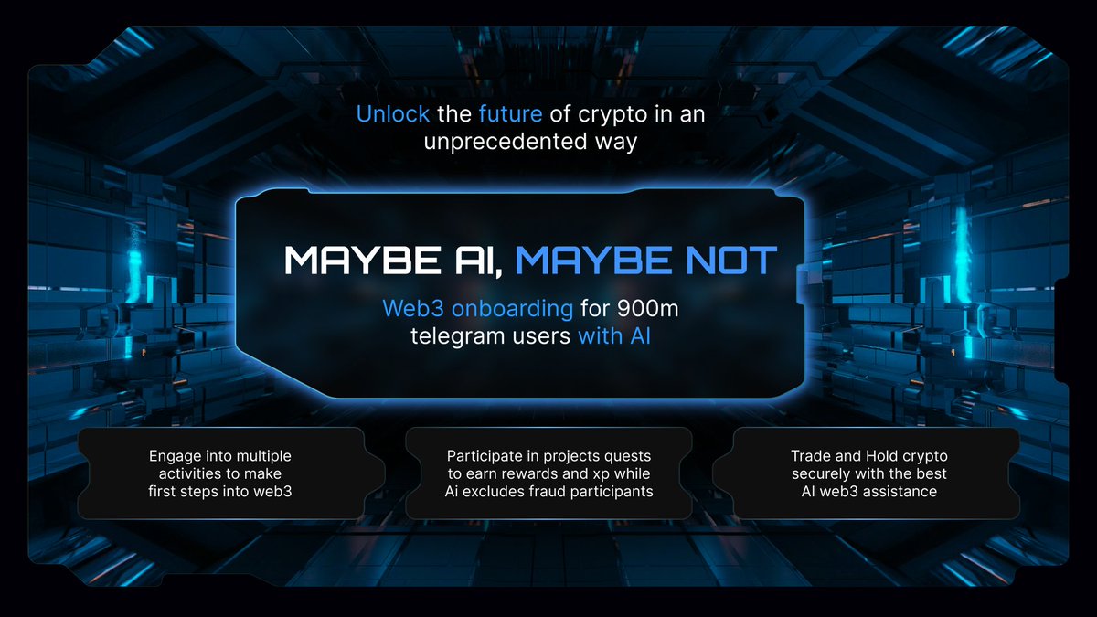 CryptoSaheb's tweet image. Namaskar Community
🚀 Introducing NOTAI
The FIRST AI-powered SuperApp built on Telegram targeting 950M+ users within the #TON ecosystem! 🤖💡

So what is NOTAI ? 
It  makes #Web3 onboarding effortless with its mini-app, automating wallet creation and simplifying account