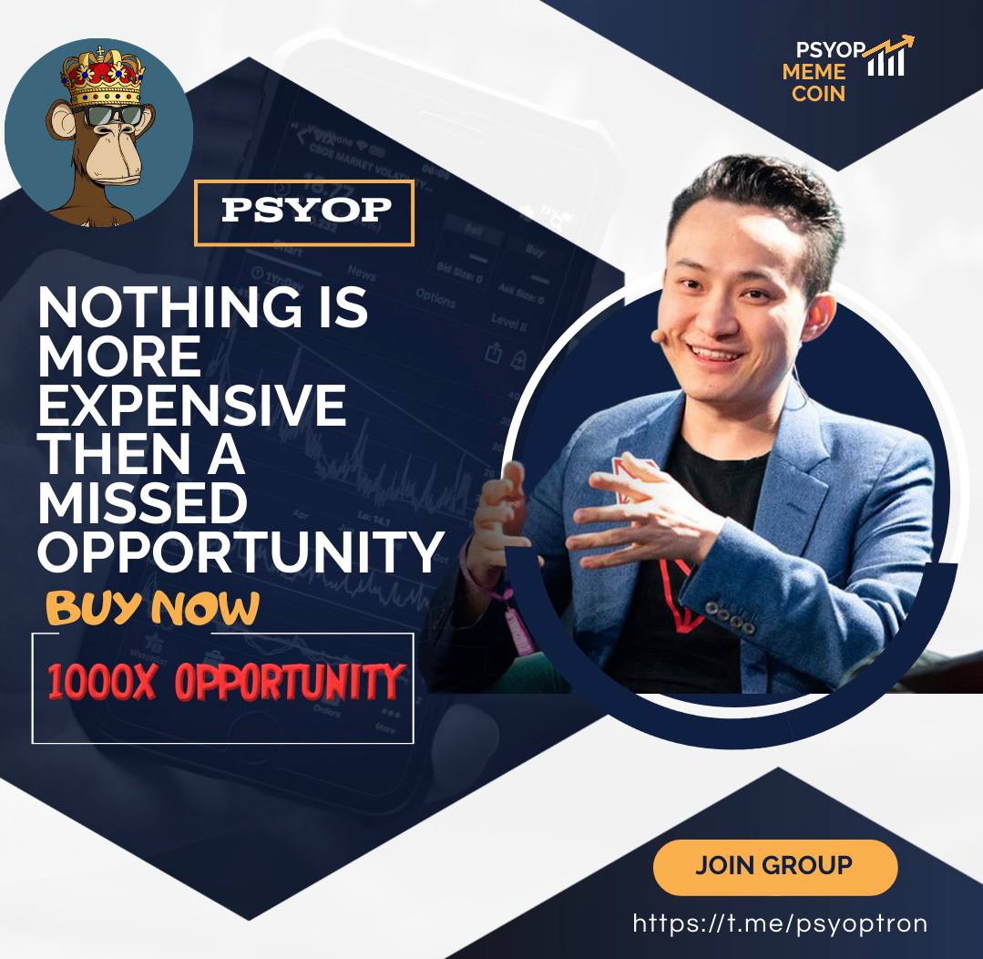 $PSYOP IS MONEY PRINTING MACHINE ON #TRON BUILD BY <a href="/justinsuntron/">H.E. Justin Sun 👨🏻‍🚀 (Astronaut Version)</a> KEEP LOADING 🚀