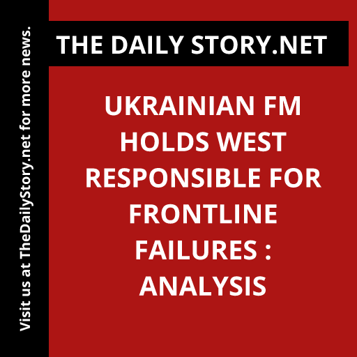 thedailystory_X's tweet image. "Ukrainian FM exposes West in frontline failures! Unveiling shocking analysis. #FrontlineFailures #UkraineAnalysis #WestAccountability"
Read more: thedailystory.net/ukrainian-fm-h…
