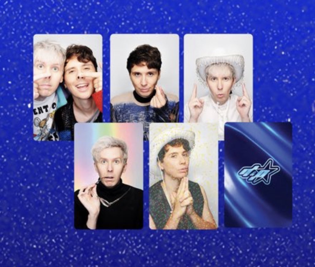 DAN AND PHIL PHOTOCARDS??????