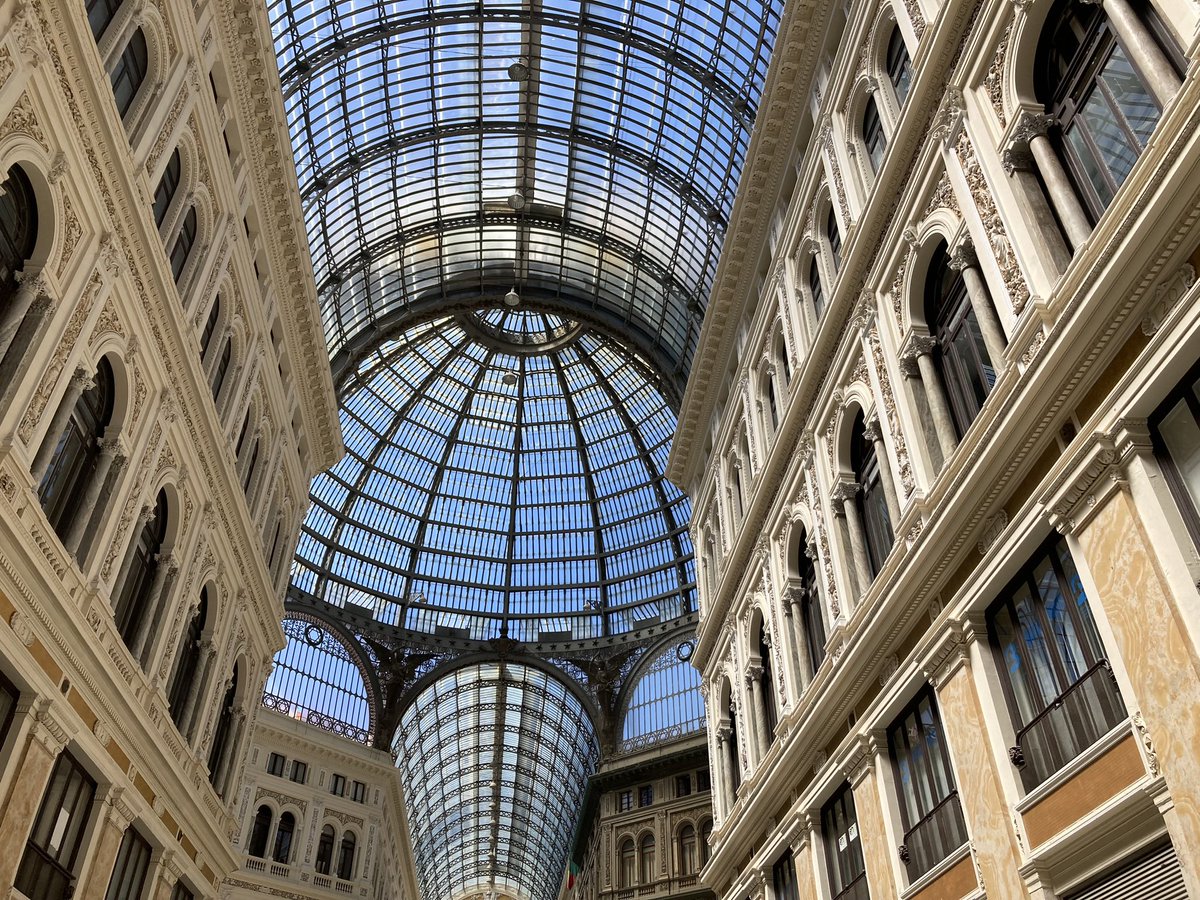 Ronst21's tweet photo. #AlphabetChallenge #WeekIforItaly Venetian Wine, Pasta, Historical Fiction starting in Rome 1659, Galleria Umberto in Naples https://t.co/BHZGO0o24g