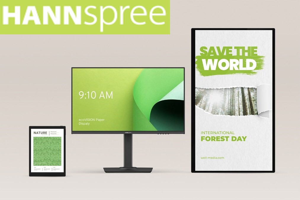 HANNspree launches new ecoVISION™ technology monitor and e-book reader
ereaderpro.co.uk/en/blogs/news/…
