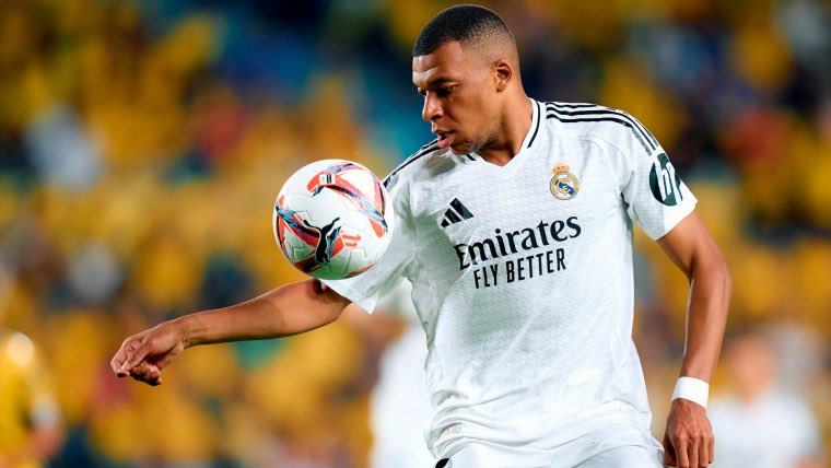 DudeBash1's tweet photo. Here you go, first Goal from Mbappé. Welcome to Madrid 

#HalaMadrid https://t.co/WM9jAfc6g1