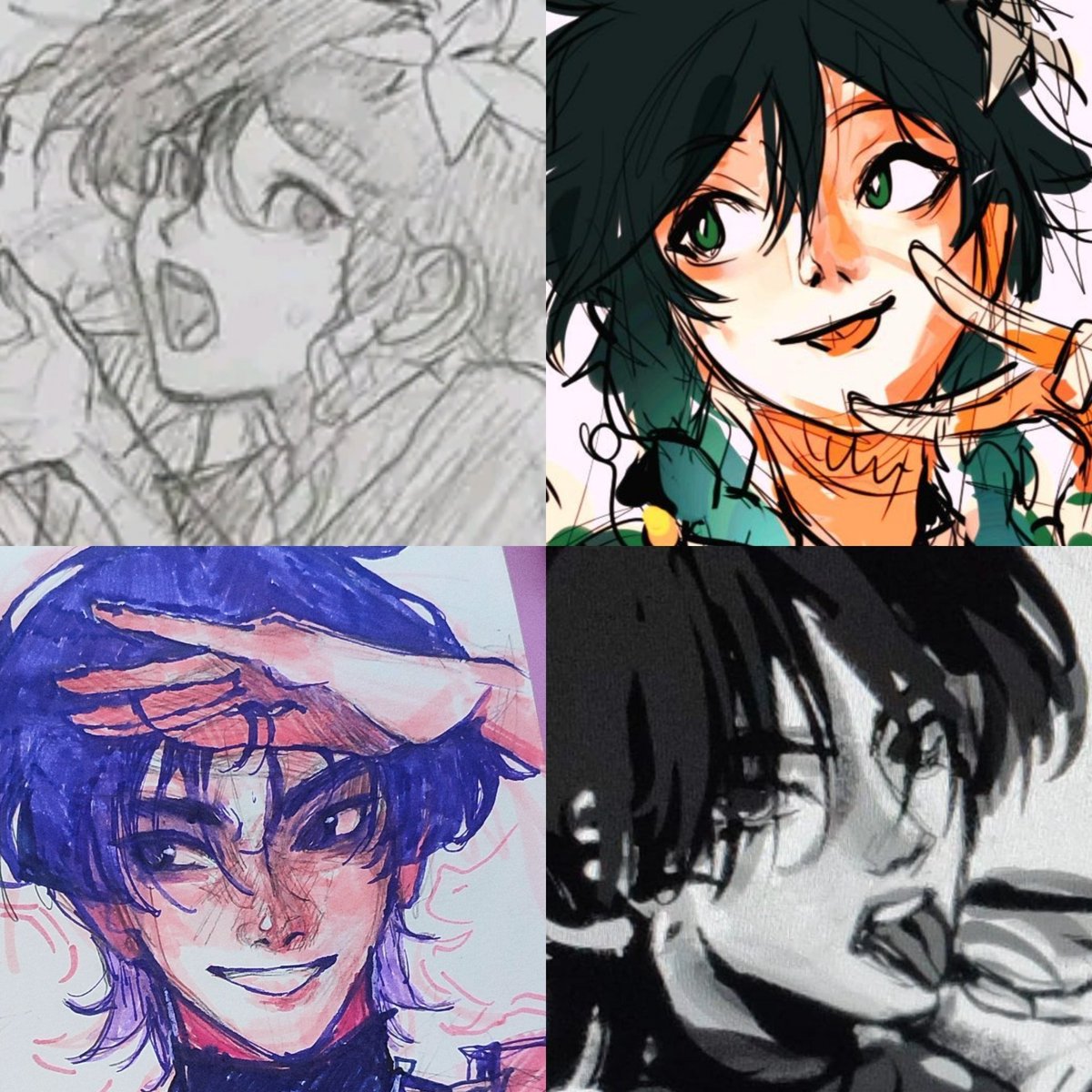 Two sillies #venti #scaramouche