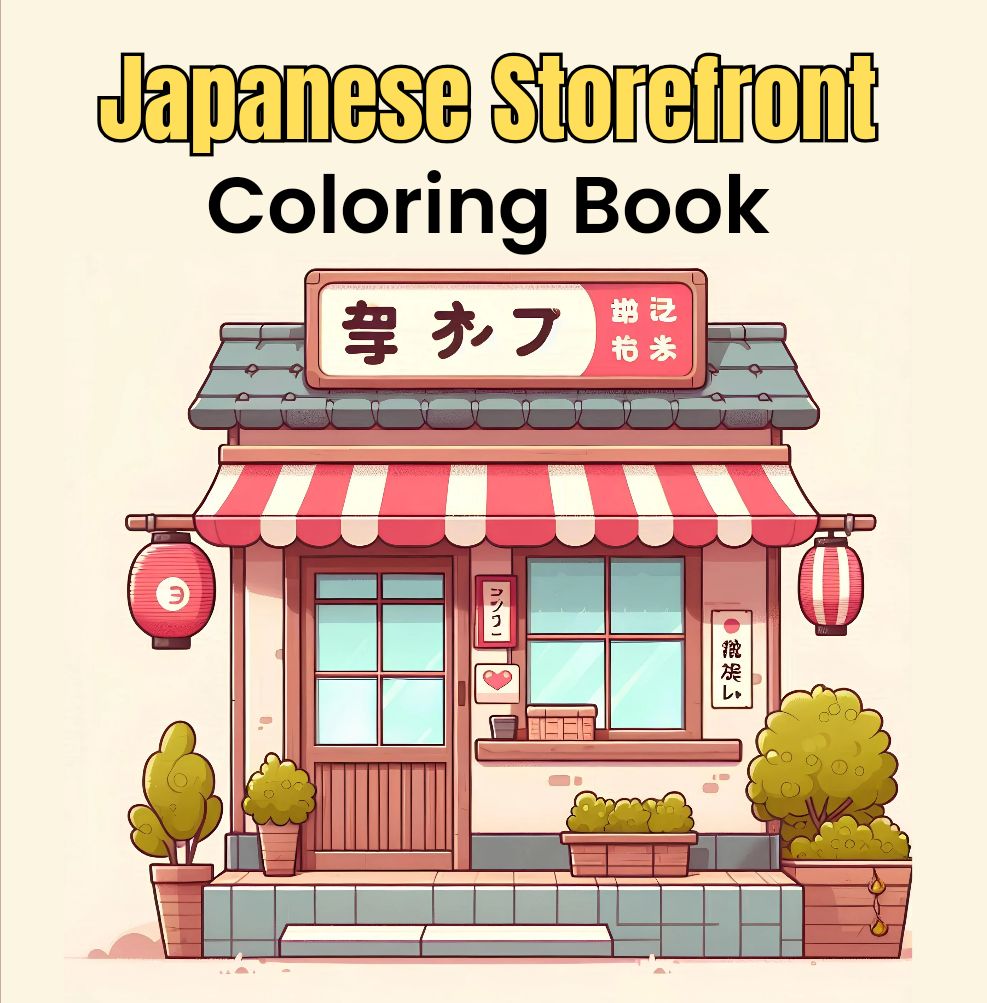 MESSAI_Bill's tweet image. Japanese Storefront Coloring Book: A Coloring Journey Through Traditional Storefronts and Cultural Charm. By Melina Edition. 
Linke:a.co/d/9D43Fvd.
#Japan🇯🇵 #Japanese #Storefront