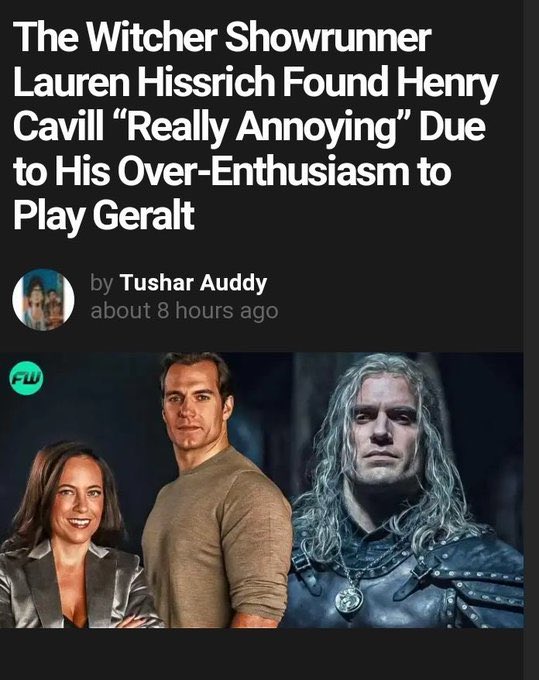 Lauren Hissrich loathed the material, the stories and setting, and also loathed the fans.

She made the Nilfgardians into literal “dickheads” and otherwise trashed the characters. She also pushed for actors and actresses who did not match the characters in the books.

Henry