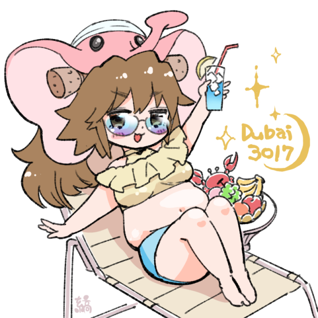 ありがとうドバイ(ジナコの水着は遠ざかった気もする) 