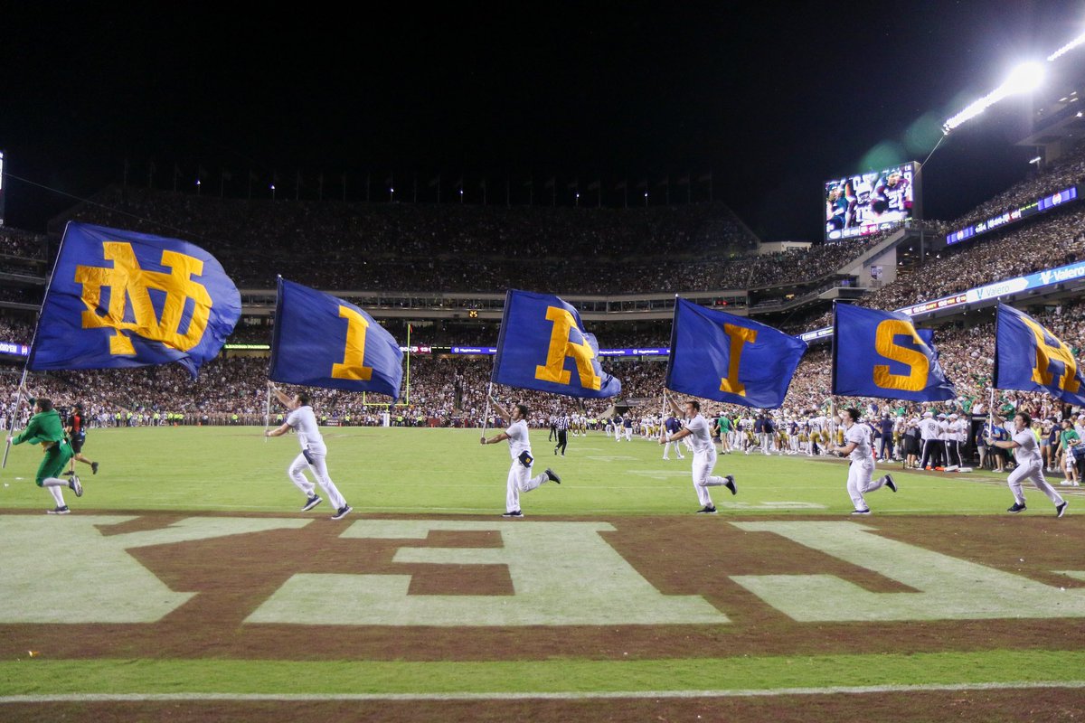 Notre Dame’s 23-13 win over Texas A&amp;M was the most watched Saturday night football game in two years and ABC’s most streamed regular season college game ever, per <a href="/ESPNPR/">ESPN PR</a>.