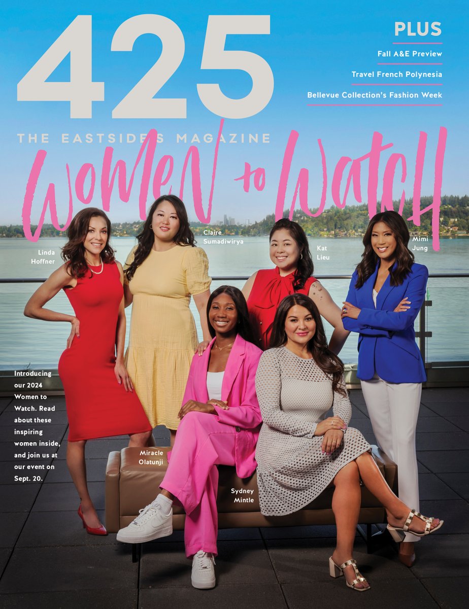 425Magazine's tweet image. The September issue is out! In this edition, you’ll meet this year’s Women to Watch cohort, get a fall A&amp;amp;E preview, a look at the Bellevue Collection’s upcoming Fashion Week, and more. Pick up your copy today!

📸 by Rodrigo DeMedeiros

#SeptemberIssue #WomentoWatch #425Magazine