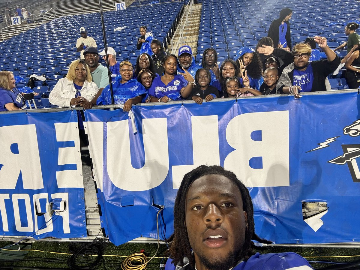 Family 💯❤️. #BlueRaiderFtball