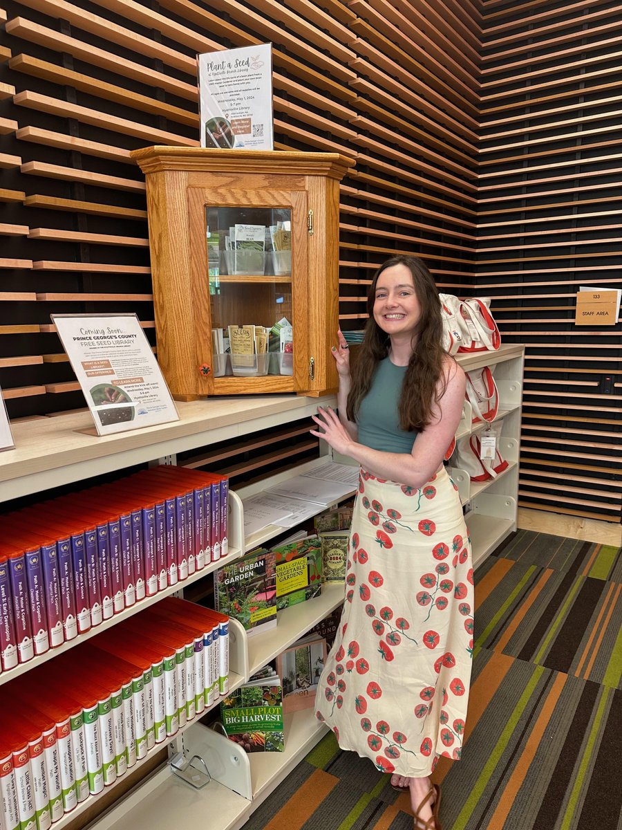 WDCGardener's tweet image. In the latest episode of the #GardenDC Podcast, we talk with Ciara O&apos;Brien, Founder of the Prince Georges County Seed Library, all about #seedlibraries. 
Listen at
washingtongardener.blogspot.com/2024/08/garden…
or wherever you get your #gardening podcasts!
#seedlibrary #seedsaving #seeds #sharingseeds