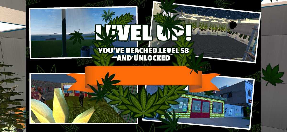 slingincustos's tweet photo. I've reached level 58 running my #weedshop2  Where you at? https://t.co/nM31hOrOcA https://t.co/KbjTHKlJz2