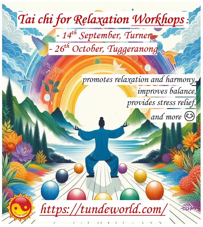 Tundeworld4U's tweet photo. 📷 Tai Chi for Relaxation: A Sanctuary for Your Mind and Body 
Do you have a stressful life? Are you seeking meditative movements to help you unwind and find balance? Join us for our Tai Chi for Relaxation Workshops
https://t.co/SGfFvtrUXX https://t.co/ORX5mZAsfl