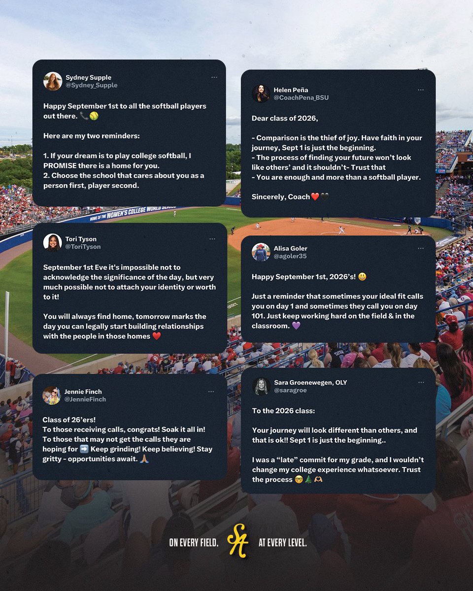 Softball America tweet media