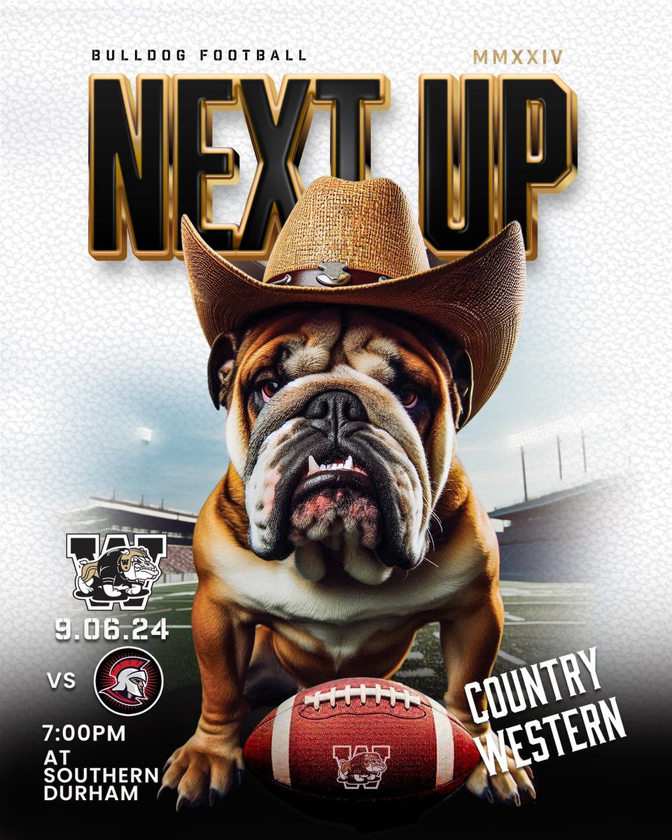 Williams Football (@whsbulldogsfb) on Twitter photo On the road this week for a BIG matchup against the Spartans of Southern Durham. Make the short drive and come cheer on the Dawgs!! We need ALL our most DEDICATED fans there to cheer us on to victory! <a href="/BoosterWilliams/">WilliamsAthleticBoosterClub</a> <a href="/WMWHS/">Walter M Williams</a> <a href="/dawgs_bite/">WWHS Student Section</a> <a href="/WHSDawgstrong/">WHS Strength and Performance</a> <a href="/DawgAthletics/">Williams Athletics</a> On the road this week for a BIG matchup against the Spartans of Southern Durham. Make the short drive and come cheer on the Dawgs!! We need ALL our most DEDICATED fans there to cheer us on to victory! <a href="/BoosterWilliams/">WilliamsAthleticBoosterClub</a> <a href="/WMWHS/">Walter M Williams</a> <a href="/dawgs_bite/">WWHS Student Section</a> <a href="/WHSDawgstrong/">WHS Strength and Performance</a> <a href="/DawgAthletics/">Williams Athletics</a>