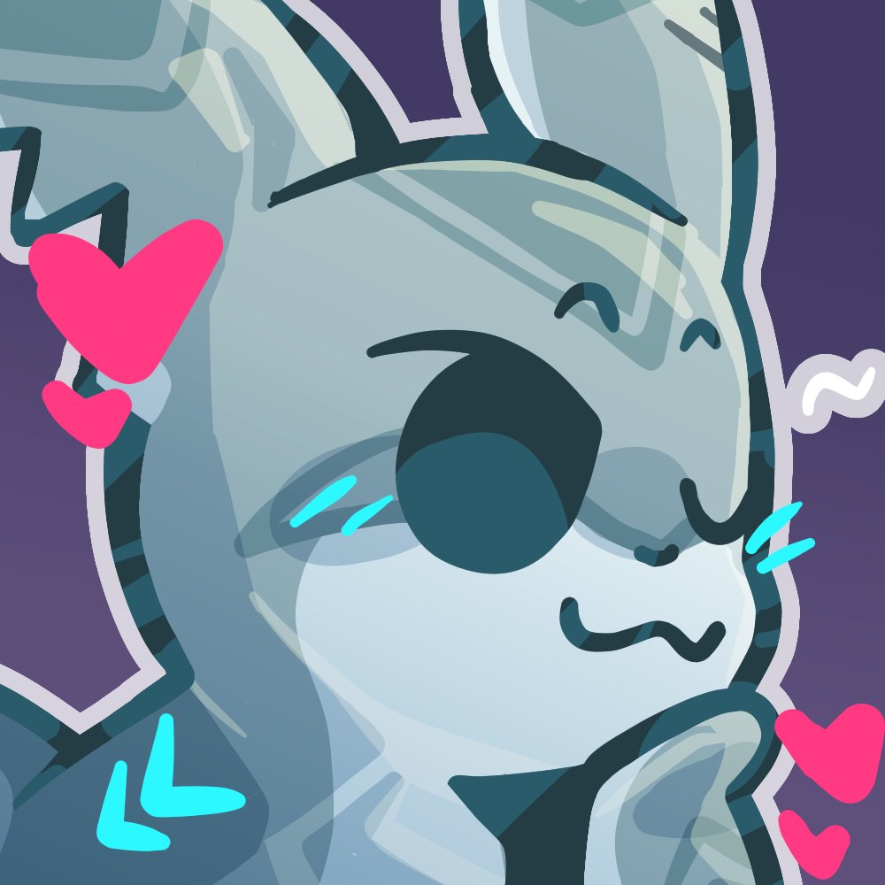 CatleTheFoxcat's tweet photo. HI ^_^!! 500 FOLLOWER RAFFLE YIPPE!!!!!!!
Winner gets an icon like shown below...

To enter 
Like
Retweet
And be followed...
Also comment ur refsheet,, can be any species!!

Ill choose the winner in like 2 weeks or something YAY https://t.co/SU1pzPPAm7