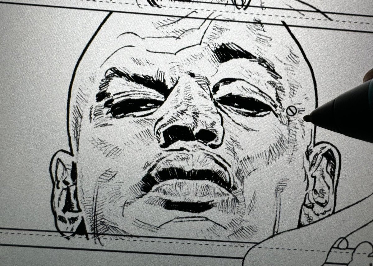 MitchGerads's tweet image. Werk.

#process #makecomics #alwaysworking #StillHaventSeenDeadpoolAndWolverine #SendHelp