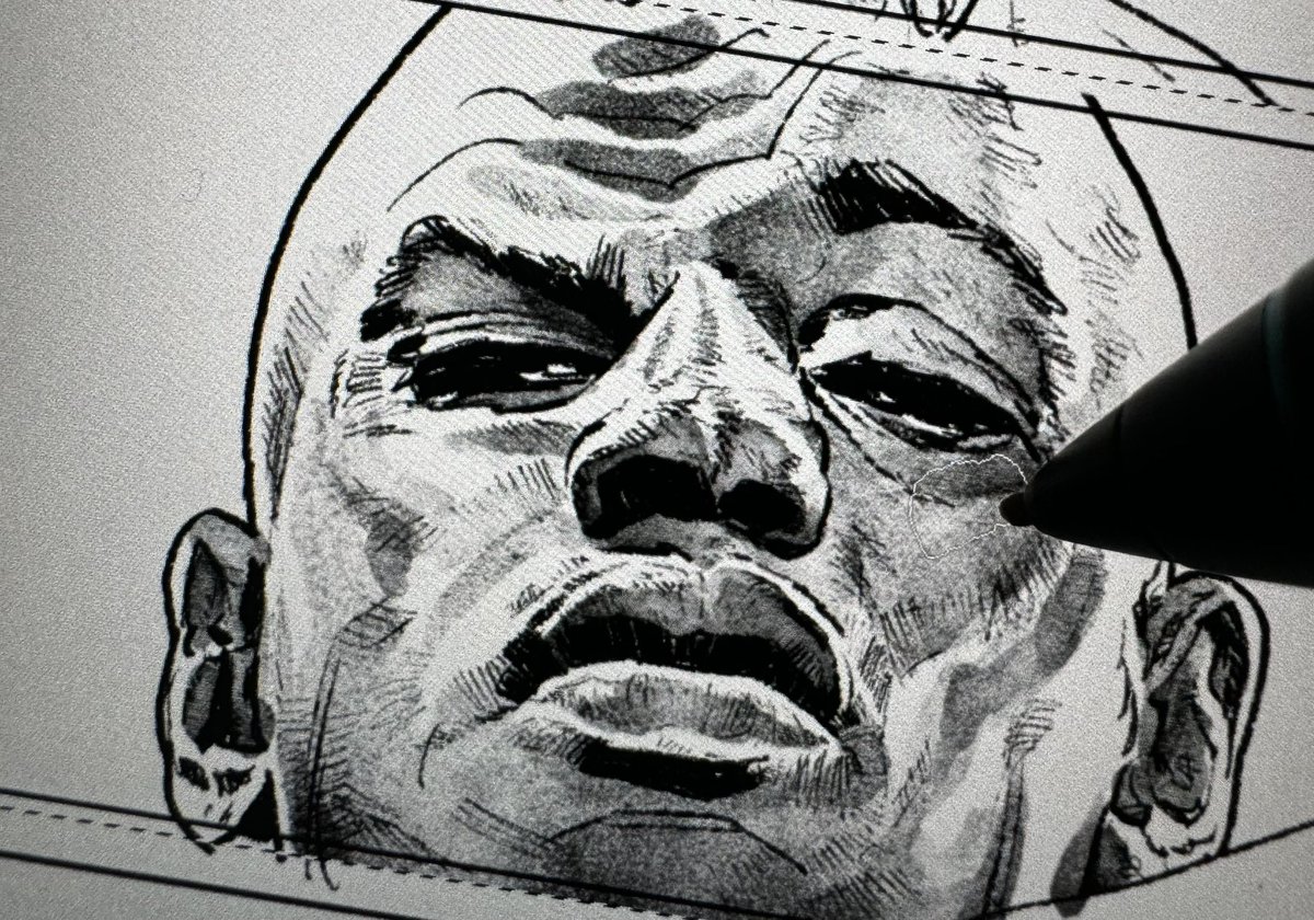 MitchGerads's tweet image. Werk.

#process #makecomics #alwaysworking #StillHaventSeenDeadpoolAndWolverine #SendHelp