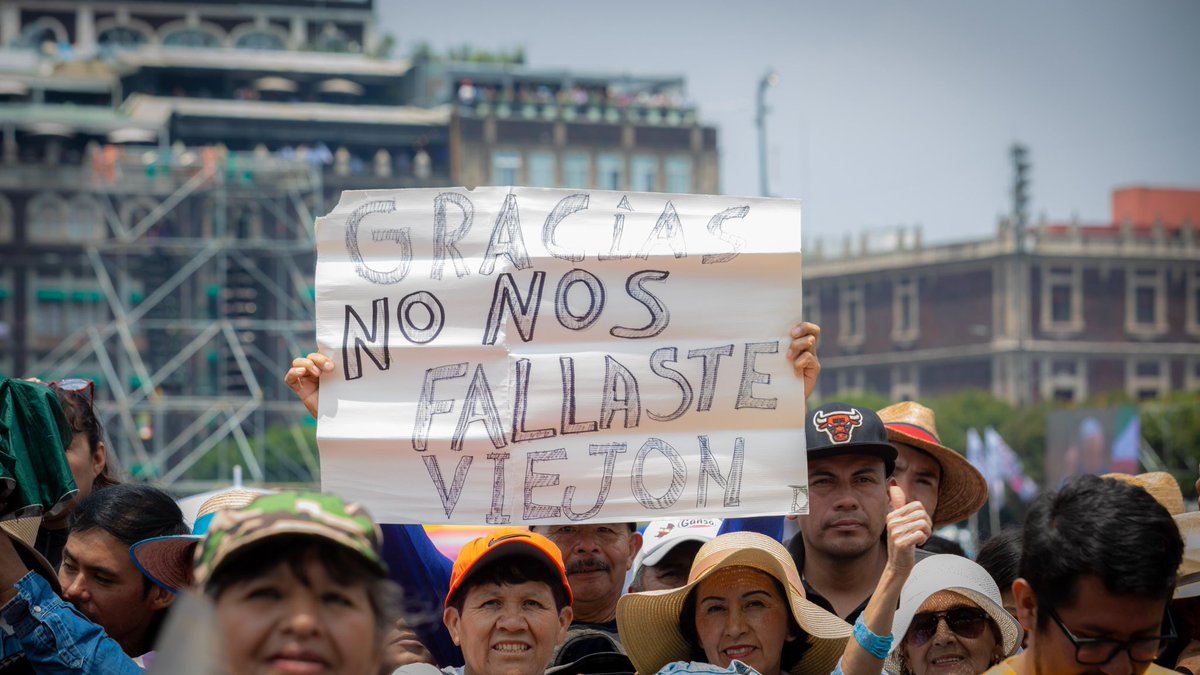 No le falló al pueblo, cumplió con transformar el país. 

Grande <a href="/lopezobrador_/">Andrés Manuel</a>, cuidaremos su legado y ayudaremos a <a href="/Claudiashein/">Claudia Sheinbaum Pardo</a> a dar continuidad a la transformación.