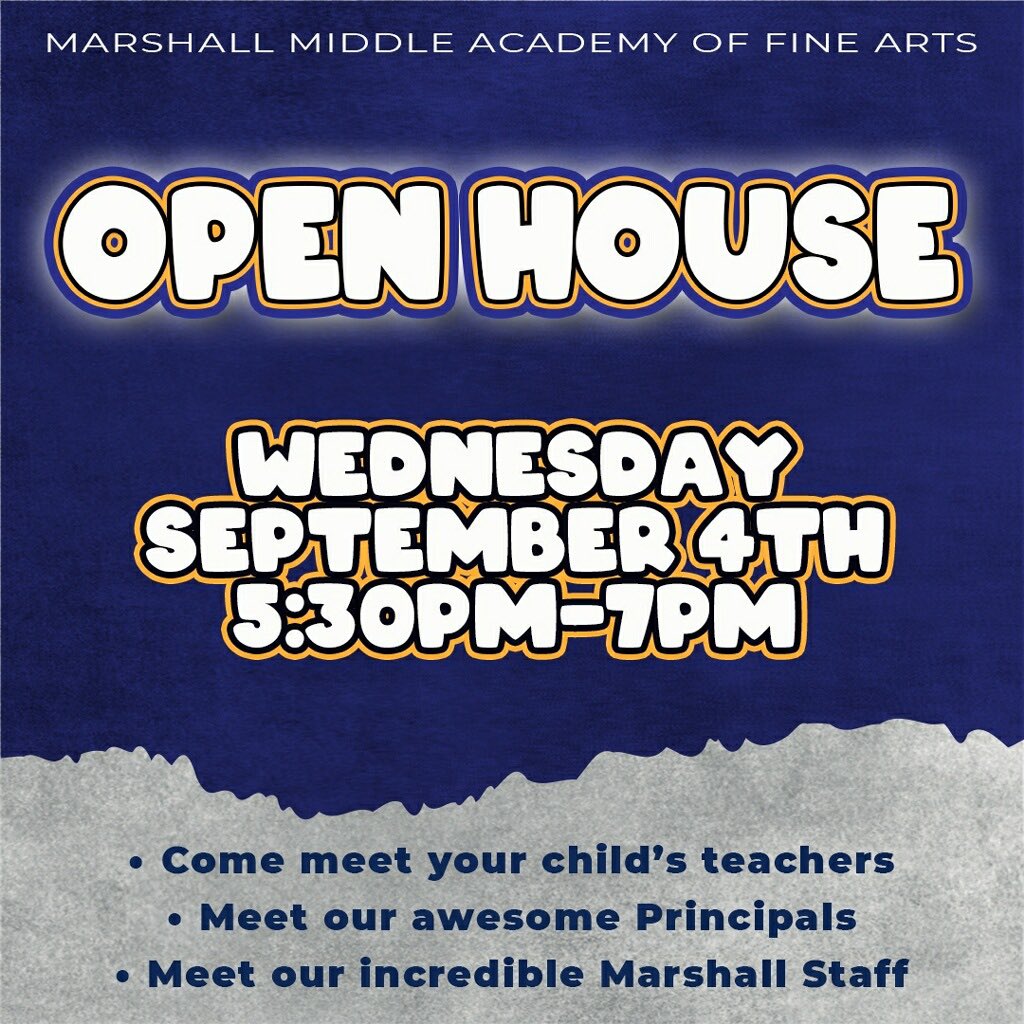 Catamount Family - we will be hosting Open House this Wednesday. Students and families are invited - come meet our awesome teachers and staff! See you there!